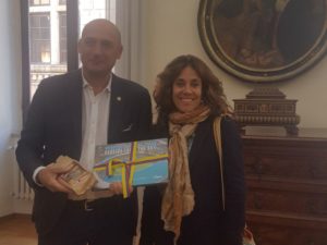 L'ambasciatrice della Colombia in Italia ricevuta all'Universit&agrave; di Siena dal rettore Francesco Frati