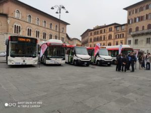 Flotta Tiemme sempre più green: a Siena arrivano nuovi bus elettrici e ibridi