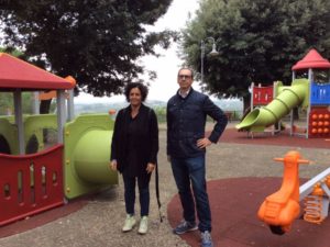 Inaugurata la nuova area giochi di piazzale Biringucci