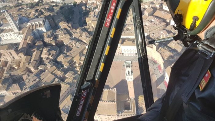 Guardia di Finanza, sorvolo della Provincia per mappatura aerea