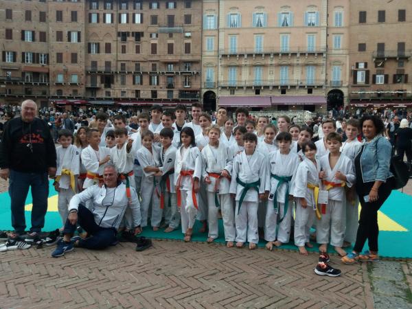 Cus Siena Judo: risultati importanti e "Judo day" in Piazza del Campo