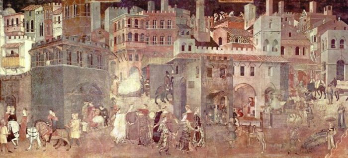 Siena, aperto il cantiere per il restauro dell'affresco del Buongoverno del Lorenzetti