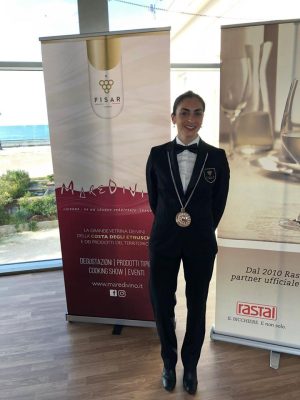 La senese Carlotta Salvini miglior sommelier d&rsquo;Italia 2019