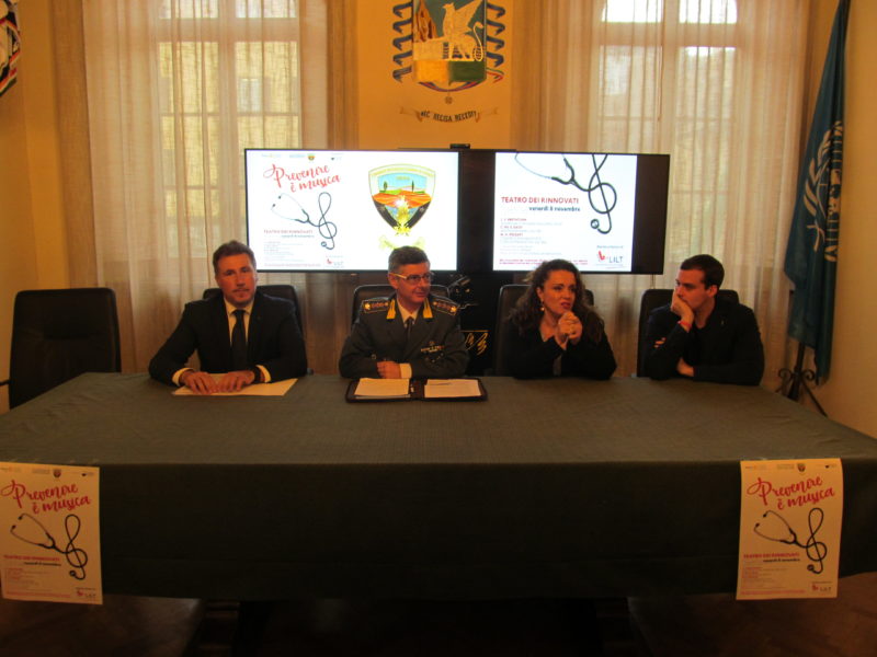 Guardia di Finanza con Lilt e Rotary Club Montaperti-Castelnuovo per la prevenzione oncologica