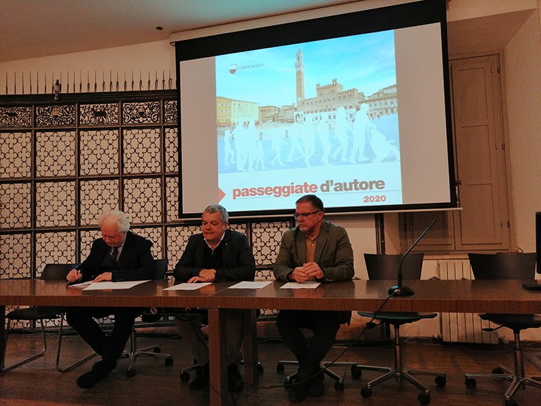 Diciassette storie, un'unica storia. Passeggiate d'autore nelle Contrade di Siena