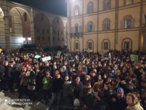 Iniziativa di Fusaro a Siena, le Sardine scendono di nuovo in piazza