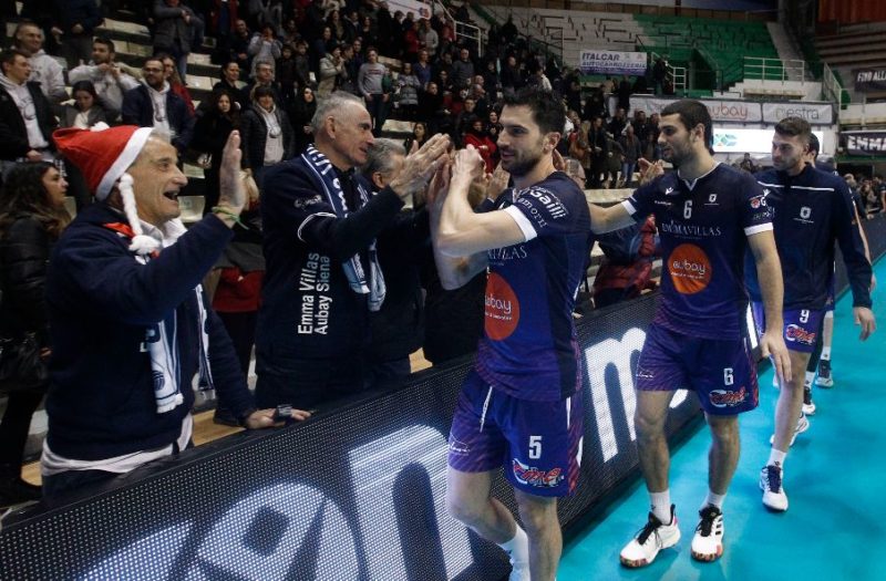 Emma Villas Aubay Siena batte Reggio Emilia e chiude al primo posto il girone d'andata