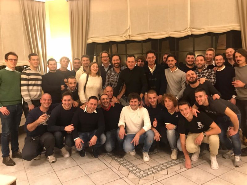 Le diciassette contrade riunite all'aperi-cena dei barbareschi