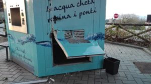 Furto con scasso alla "Casa dell'acqua"