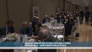 Sessant'annni di Oncologia Oculare a Siena - Cena di gala al Santa Maria della Scala
