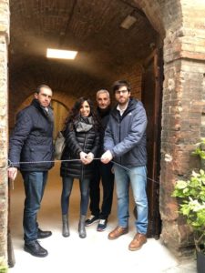 Inaugurato il passaggio interno che collega l&rsquo;ascensore del parcheggio Il Duomo a via S. Marco