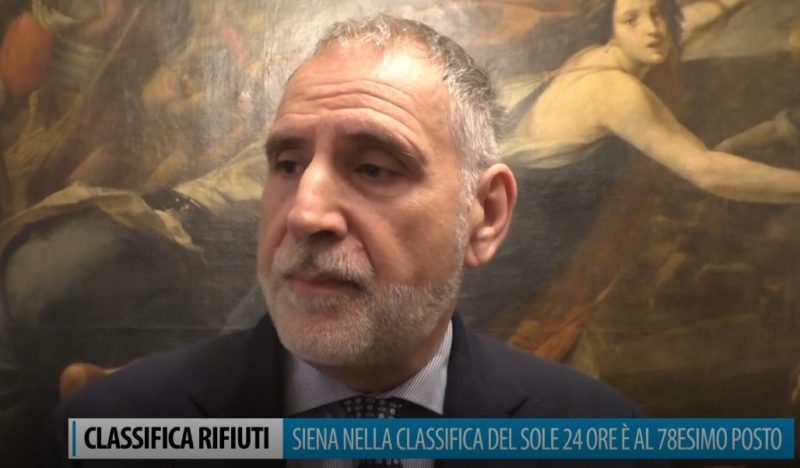 Classifica Sole24ore, Siena 78esima nella raccolta differenziata. Tabani (Sei): "E' appena iniziato un nuovo percorso"