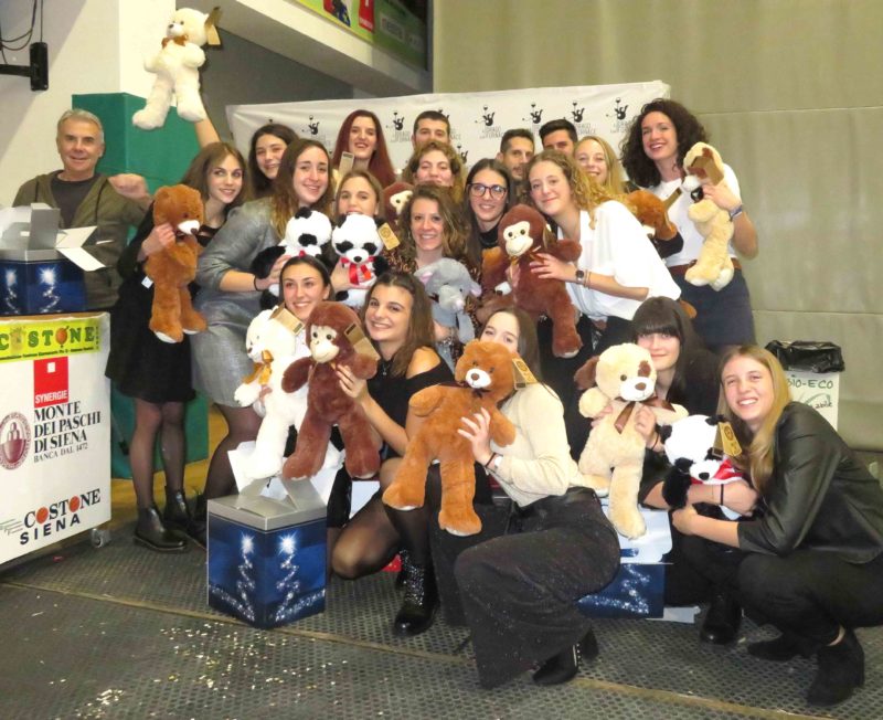 Costone Drago e la Fornace, per il match con Number 8 ecco il 1&deg; Teddy Bear Toss