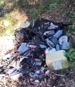 Attivato il controllo sullo scarico abusivo di rifiuti al Castello della Chiocciola