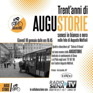 Tanti auguri Augusto! Augustorie e RadioSienaTv festeggiano con la presentazione del 9&deg; numero