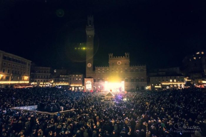 Pienone in Piazza del Campo per Capodanno
