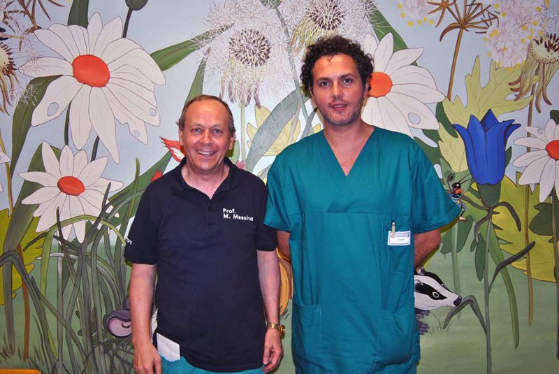 Neonato con organi addominali nel torace salvato alle Scotte