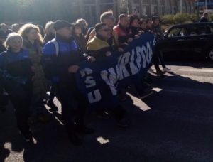 Chiusura stabilimento Napoli, presidio dei lavoratori senesi di Whirlpool
