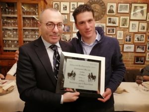 Cena dei barbareschi 2020, donazione a pediatria