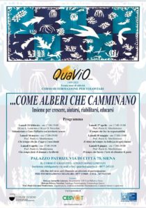 &ldquo;&hellip;Come alberi che camminano&rdquo;: ecco il corso per volontari di Quavio