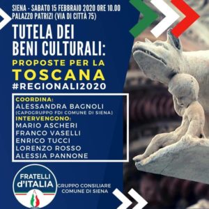 Fdi: "Tutela dei beni culturali: proposte per la Toscana"