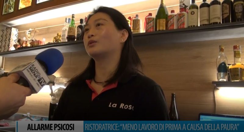 Psicosi Coronavirus, ristoratrice cinese a Siena: "Meno lavoro di prima a causa della paura"