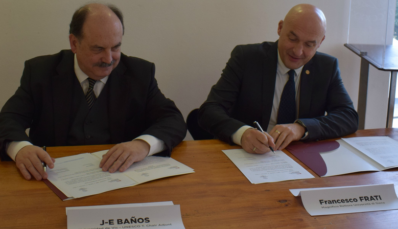 Ateneo di Siena firma accordo con l'Universit&agrave; centrale della Catalogna