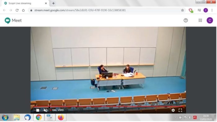 All'Universit&agrave; di Siena la prima tesi di dottorato in streaming