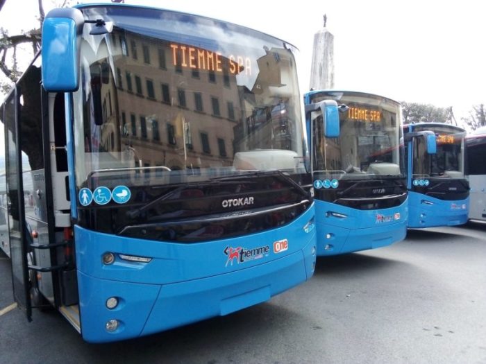 Coronavirus e tpl, firmata una nuova ordinanza: in Toscana bus pieni all'80%