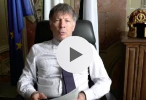 Videomessaggio del Sindaco: "Si va verso la riapertura, fondamentali il controllo della propria persona e il distanziamento"