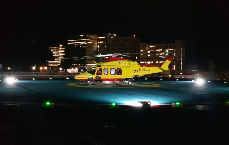 Terminati i lavori di ammodernamento all&rsquo;eliporto del policlinico Santa Maria alle Scotte