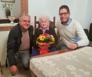 Centenaria da record: nonna Tosca compie 108 anni