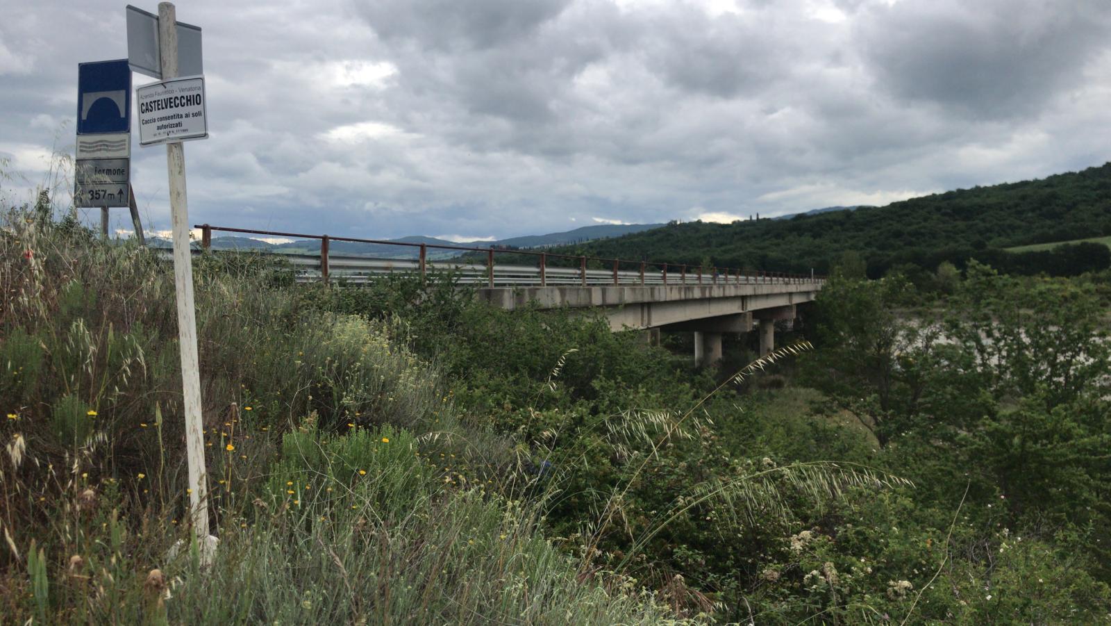 Verifiche su sicurezza ponte sul Formone, chiusa la strada traversa Amiata-Chianciano