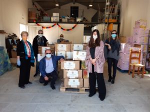 Soroptimist Siena, lotta a Covid-19: donati 60 pacchi alimentari