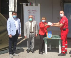 Anioc Siena dona un termoscanner alla Croce Rossa