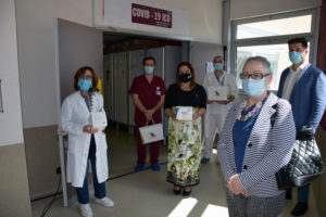 Puerto Seguro, onlus di Banca Centro, dona 200 mascherine chirurgiche alle Scotte