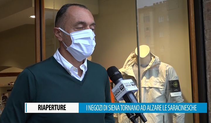 Fase 2: i negozi di Siena tornano a rialzare le saracinesche