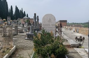 Terminati i lavori alle tombe monumentali della famiglia Caselli e Federigo Tozzi