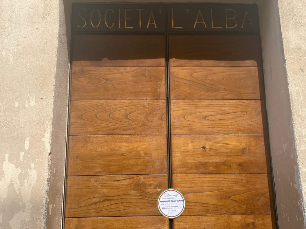 Le sedi di società delle Contrade si preparano a riaprire