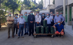 Spesa solidale: Sienambiente dona 150 litri di olio d&rsquo;oliva alla Caritas diocesana