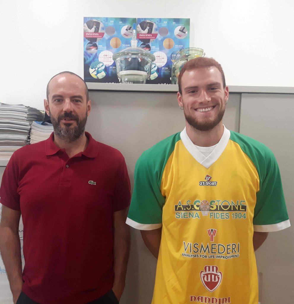 Vismederi Costone: arriva il playmaker Leonardo Ceccarelli