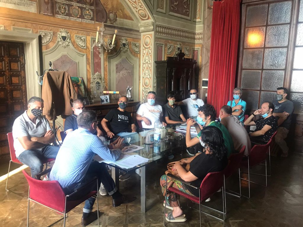 ACN Siena, il sindaco De Mossi incontra la tifoseria