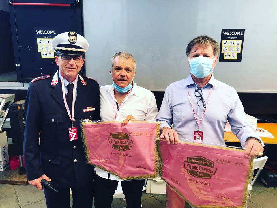 Strade Bianche, De Mossi: "Una vittoria anche per Siena"