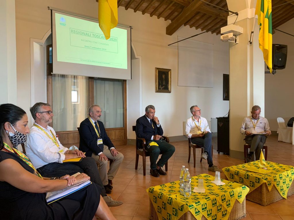 Coldiretti Siena, di scena il confronto tra i candidati alle regionali