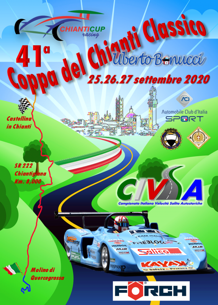 Dal 25 al 27 Settembre la 41ª Coppa del Chianti Classico