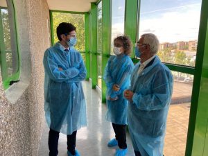 Ministro Speranza in visita a TLS: "Orgoglioso del lavoro svolto dai ricercatori"