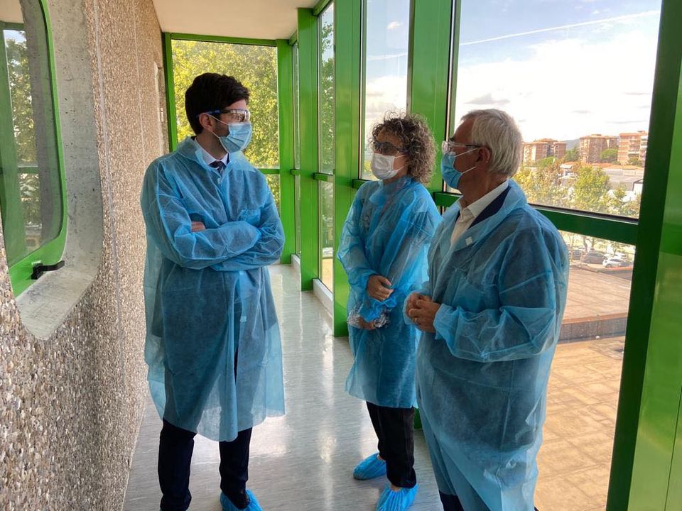 Ministro Speranza in visita a TLS: "Orgoglioso del lavoro svolto dai ricercatori"