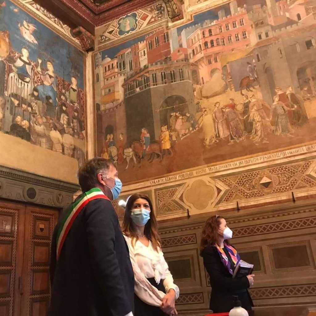 L'ambasciatrice armena in Italia ospite a Siena