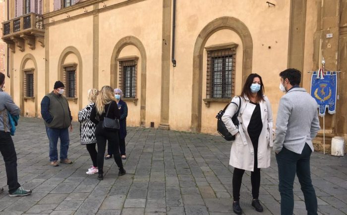 L'impatto del Dpcm &egrave; pi&ugrave; forte nei piccoli borghi: Monticiano incontra il Prefetto