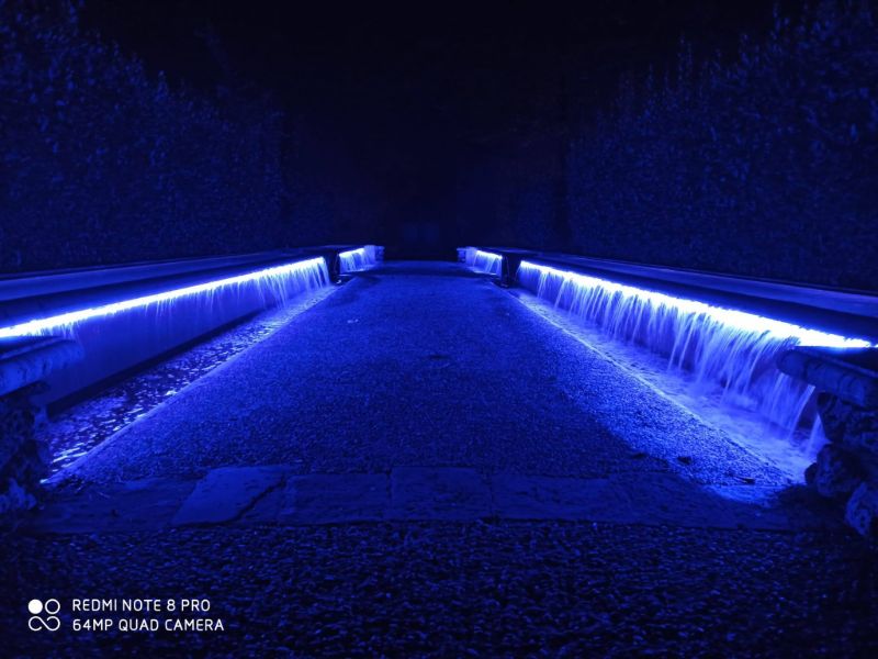 Nuova vita per le fontane di San Prospero: spettacolo di giochi di luce ed acqua